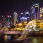 Singapore Marina Nightview