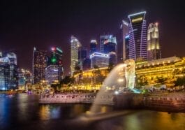 Singapore Marina Nightview